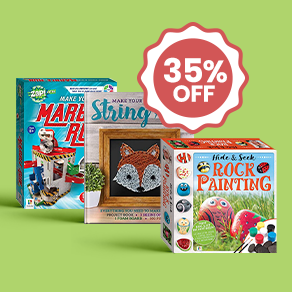 35% off toys, games and activities