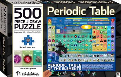 Toys & Games Brand New Periodic Table 500 Piece Jigsaw Puzzle 