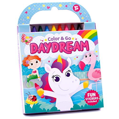 Download Daydream Coloring Book With Crayons Color Go Softcover Format Kidsbooks Com