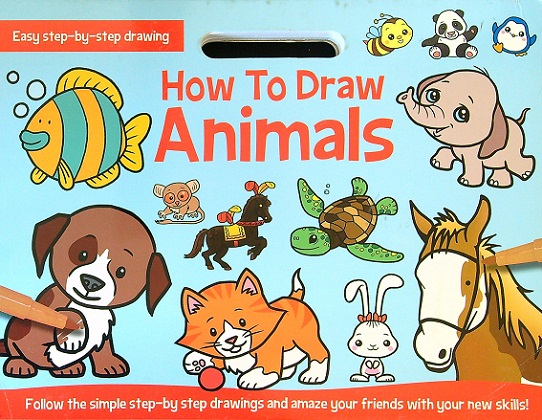 How To Draw Animals (Easy Step-by-Step Drawing)